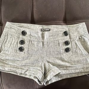 Express Gray Shorts